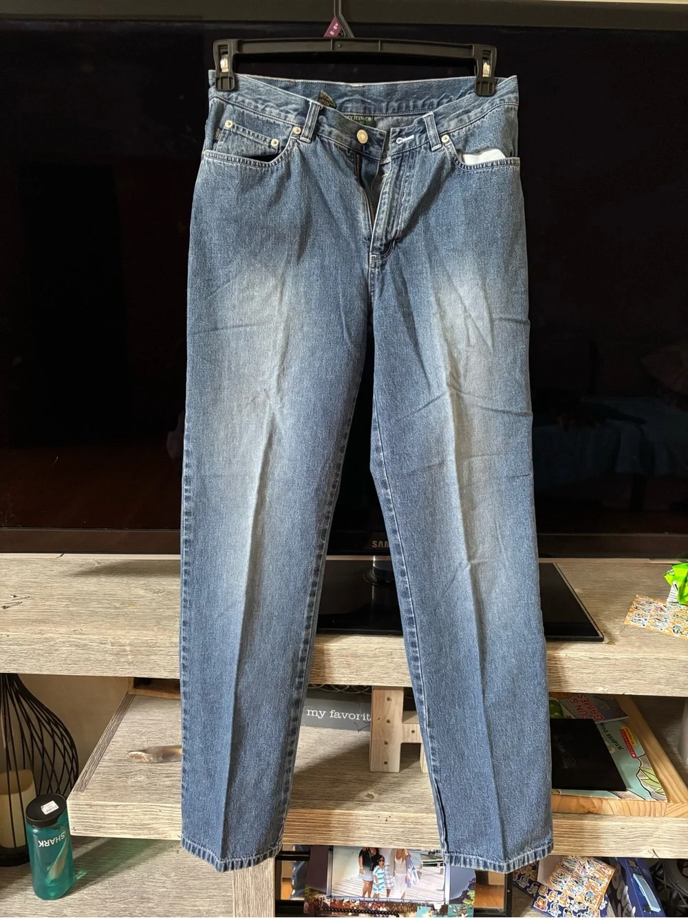 Lauren Ralph Lauren Blue Straight-Leg Jeans